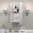 Zenith Frameless Beveled 16 In. W x 26 In. H x 4-1/2 In. D Single Mirror Surface/Recess Mount Medicine Cabinet Image 3
