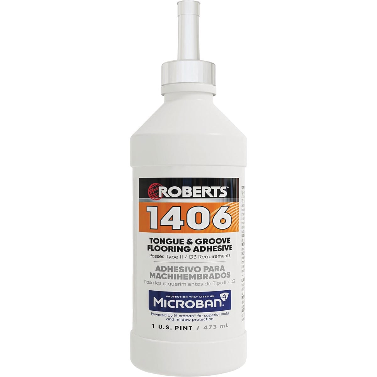 Roberts 1406 Tongue & Groove Flooring Adhesive, 1 Pt. Image 1