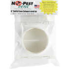 P-Tec Products 4 In. White Plastic No Pest Eave & Soffit Vent Image 2