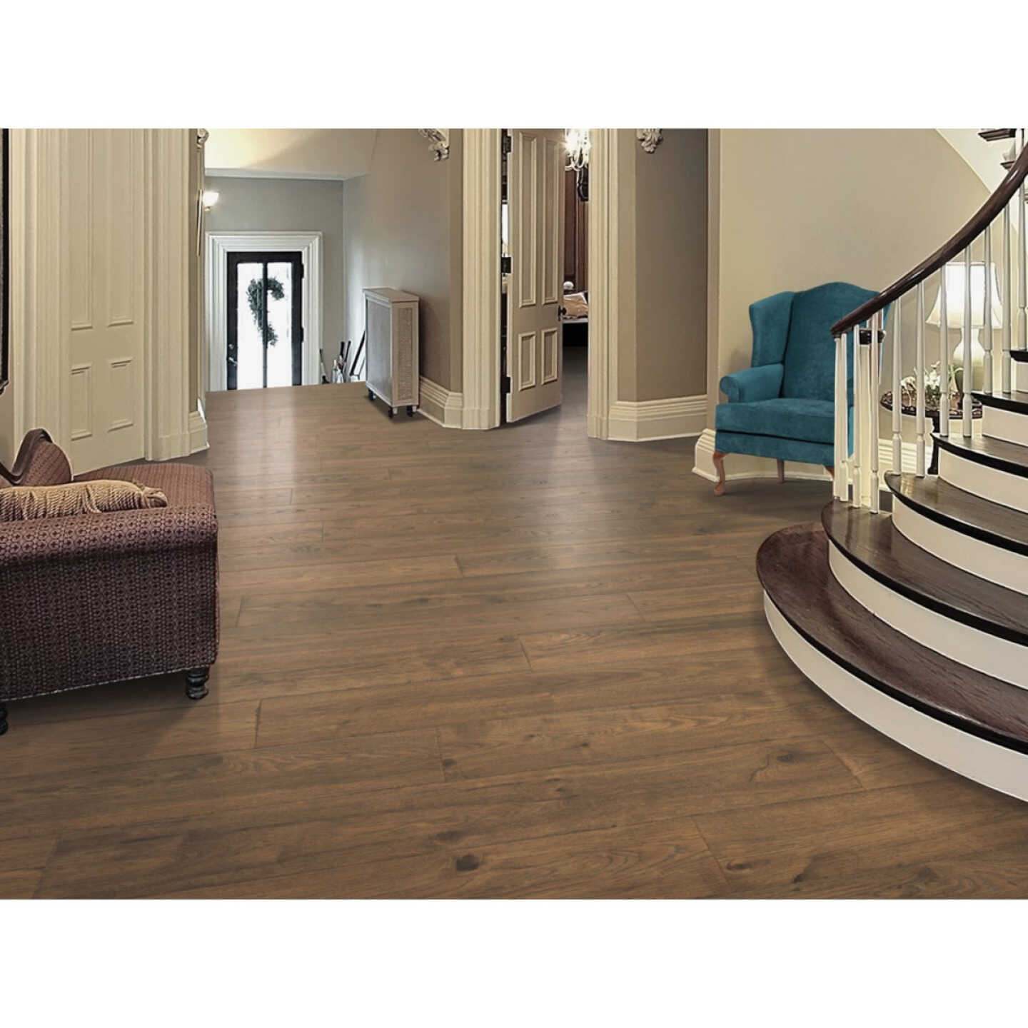 Mohawk RevWood Plus Elderwood Bungalow Oak 7-1/2 In. W x 54-11/32 In. L Laminate Flooring (16.98 Sq. Ft./Case) Image 2