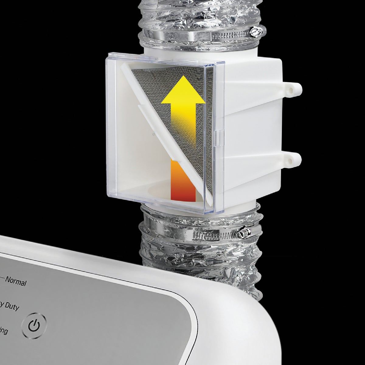 ProClean Plastic Dryer Duct Lint Trap Image 2