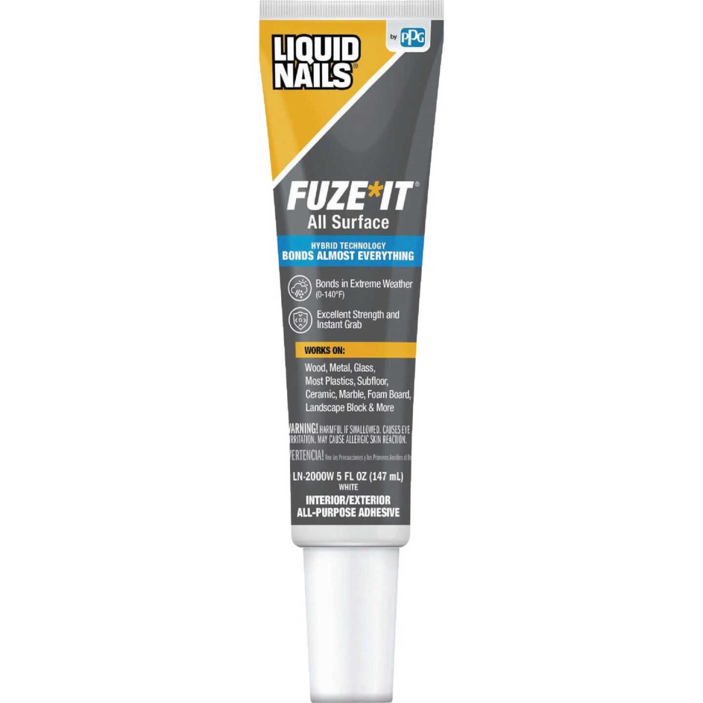 Liquid Nails Fuze-It 5 Oz. All Surface Construction Adhesive Image 1