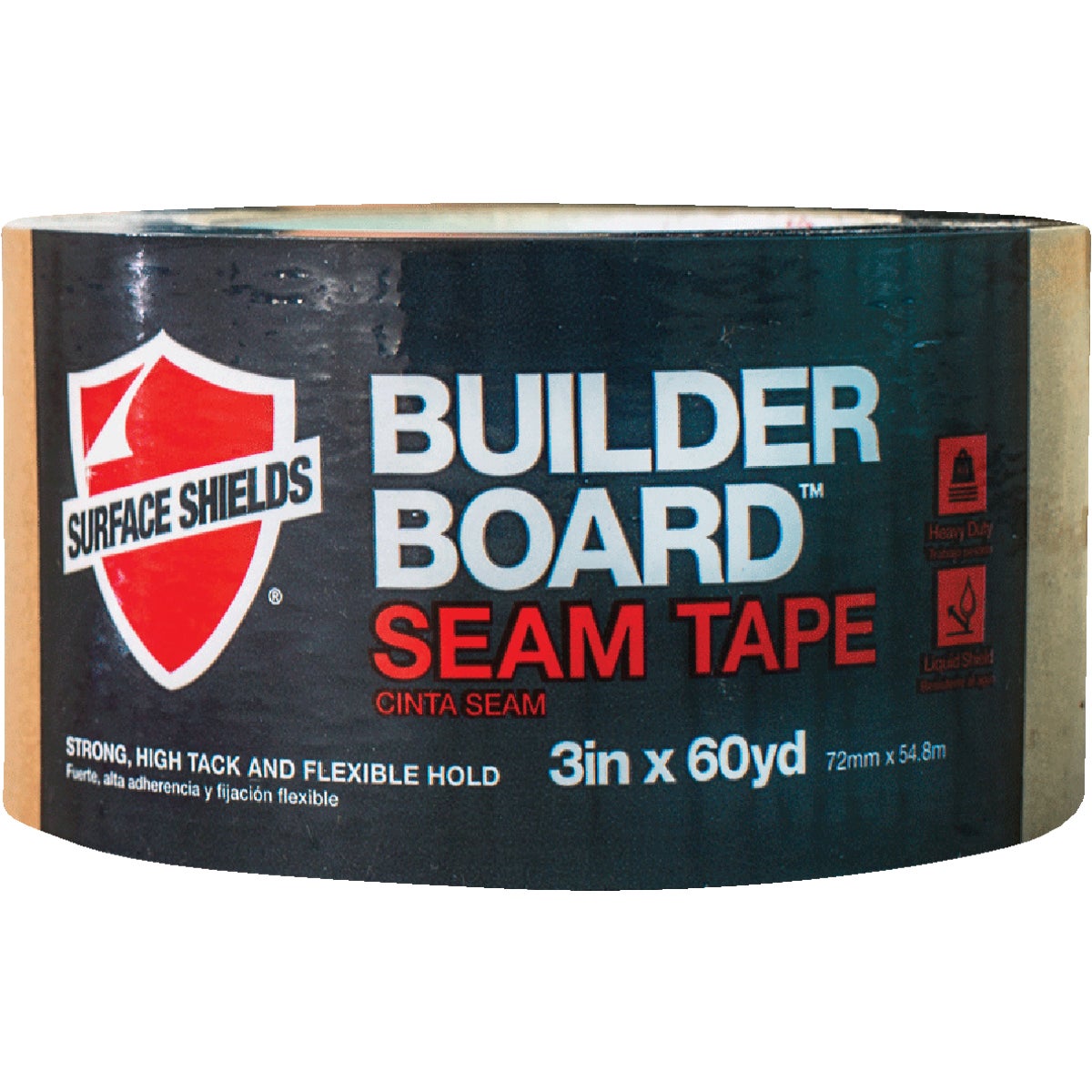 Surface Shields 3 In. x 180 Ft. Builder Board Tape Image 4