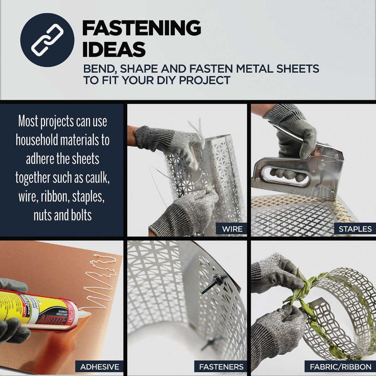 M-D Building Products 36 In. x 36 In. x .020 In. Brass Aluminum Sheet Union Jack Image 7