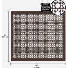 M-D Building Products 36 In. x 36 In. x .020 In. Venetian Bronze Aluminum Sheet Lincane Image 2