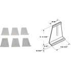 Prime-Line White Spline Channel Pull Tab (25-Pack) Image 1