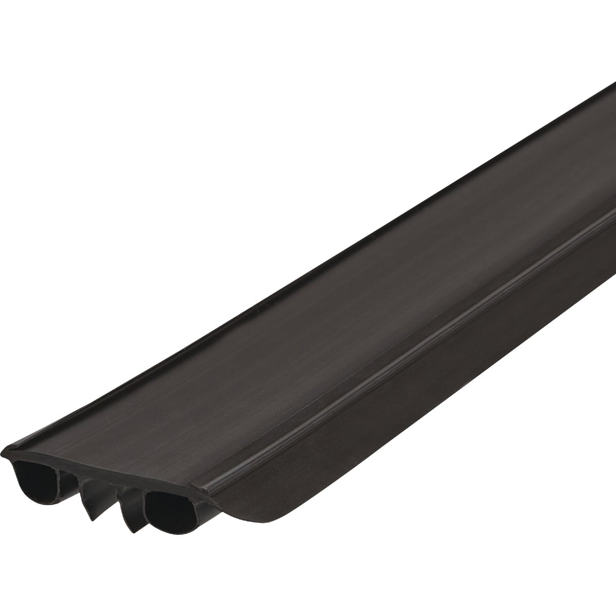 M-D Building Products 2 In. W. x 0.375 In. H. x 36 In. L. Vinyl Brown Door Bottom Image 4