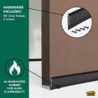 M-D Building Products Ultra 0.25 In. 36 In. Bronze Door Sweep Image 3