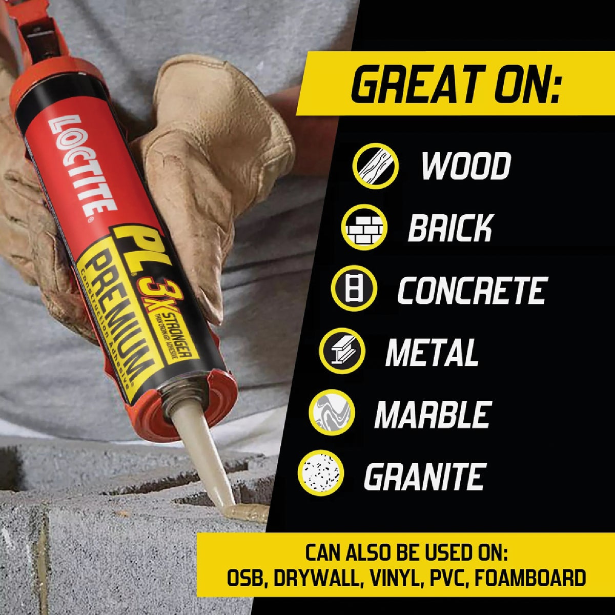 LOCTITE PL Premium 10 Oz. Polyurethane Construction Adhesive Image 5