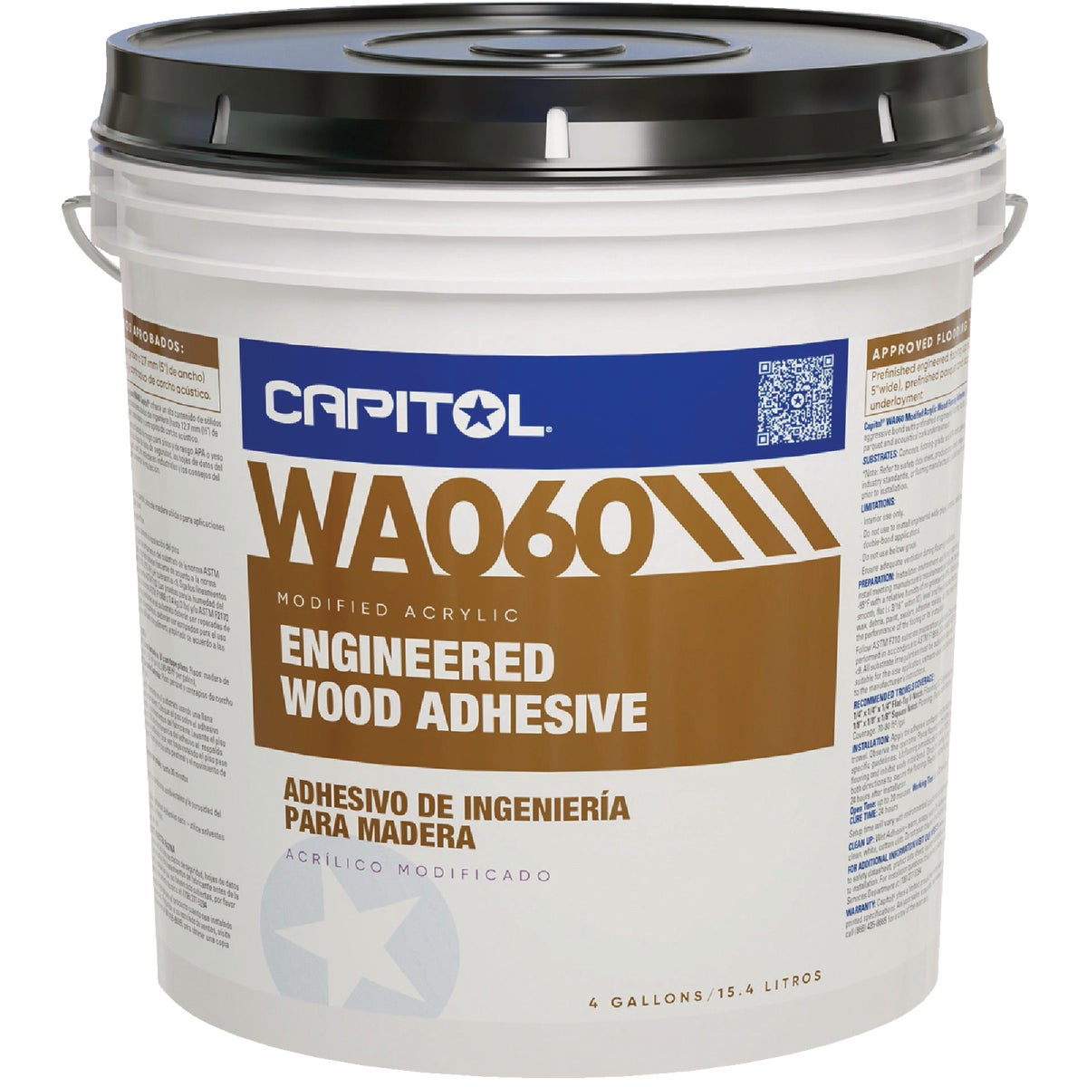 Capitol Acrylic Urethane Engineered Wood Adhesive, 4 Gal.