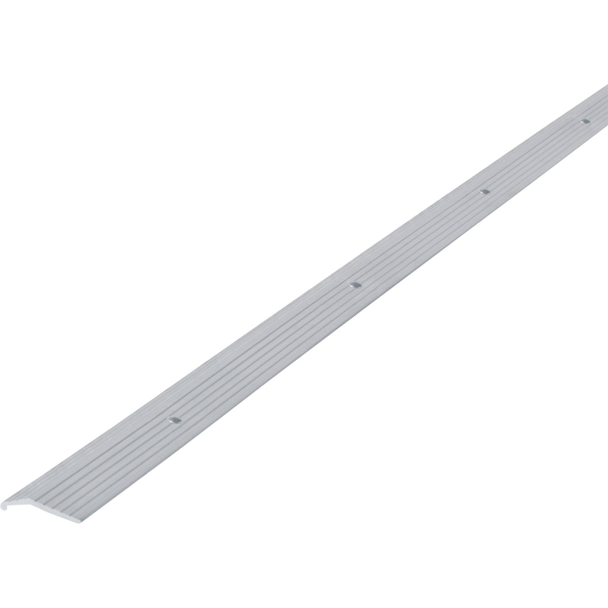 M-D Building Products 7/8 In. X 36 In. Silver Aluminum Carpet Trim with Screw Nails