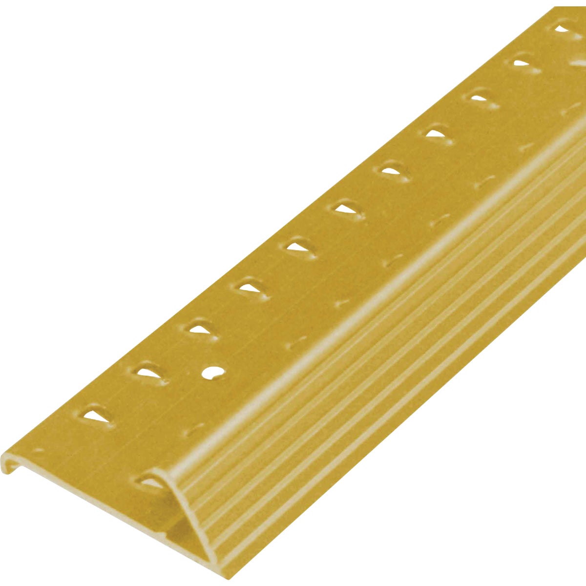 M-D Building Products Satin Brass 1-3/8 In. x 3 Ft. Aluminum Carpet Gripper Image 5