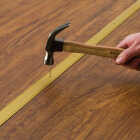 M-D Building Products 1-1/4 In. x 36 In. Satin Brass Aluminum Seam Binder with Screw Nails Image 5