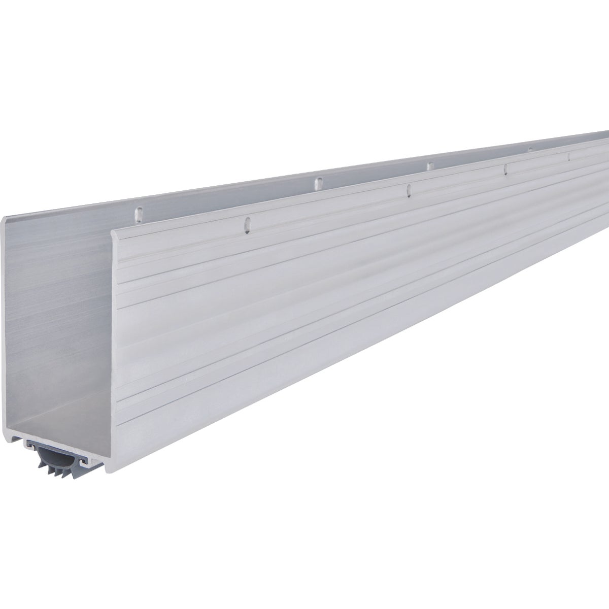 M-D Building Products Ultra 1.75 In. W. x 3.5 In. H. x 36 In. L. Aluminum & Vinyl Silver color Door Bottom