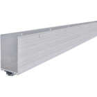 M-D Building Products Ultra 1.75 In. W. x 3.5 In. H. x 36 In. L. Aluminum & Vinyl Silver color Door Bottom Image 1