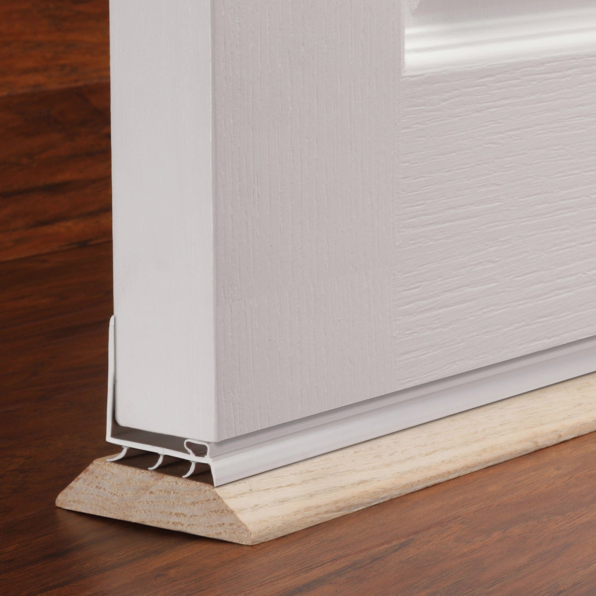 M-D Building Products 2 In. W. x 2 In. H. x 36 In. L. Vinyl White Door Bottom Image 3