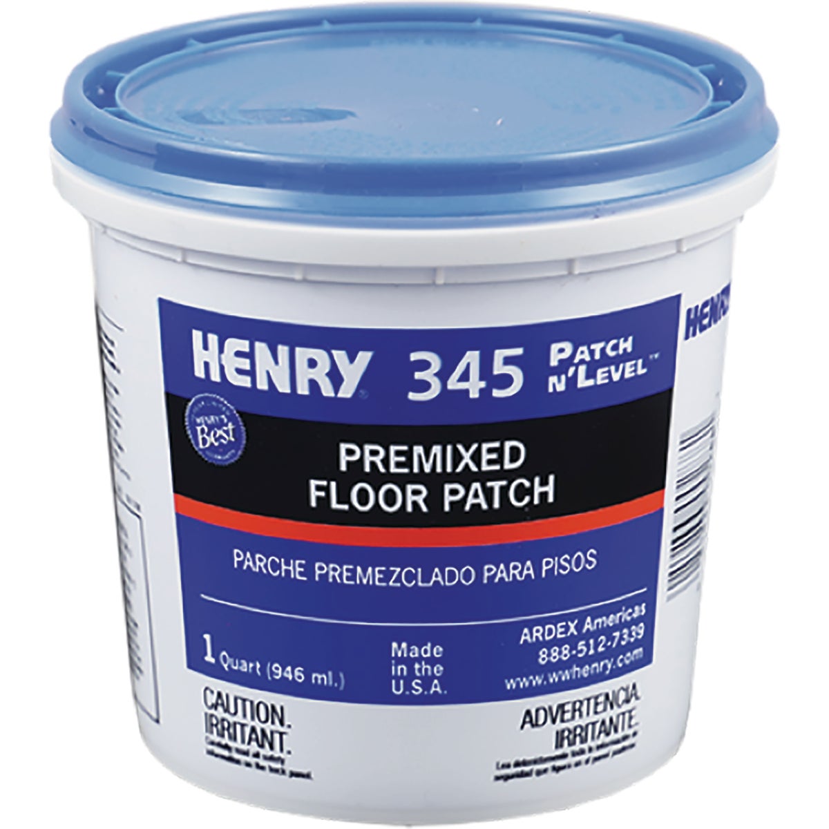 Henry 345 Premixed Patch n'LEVEL Floor Patch & Smoothing Compound, 1 Qt.