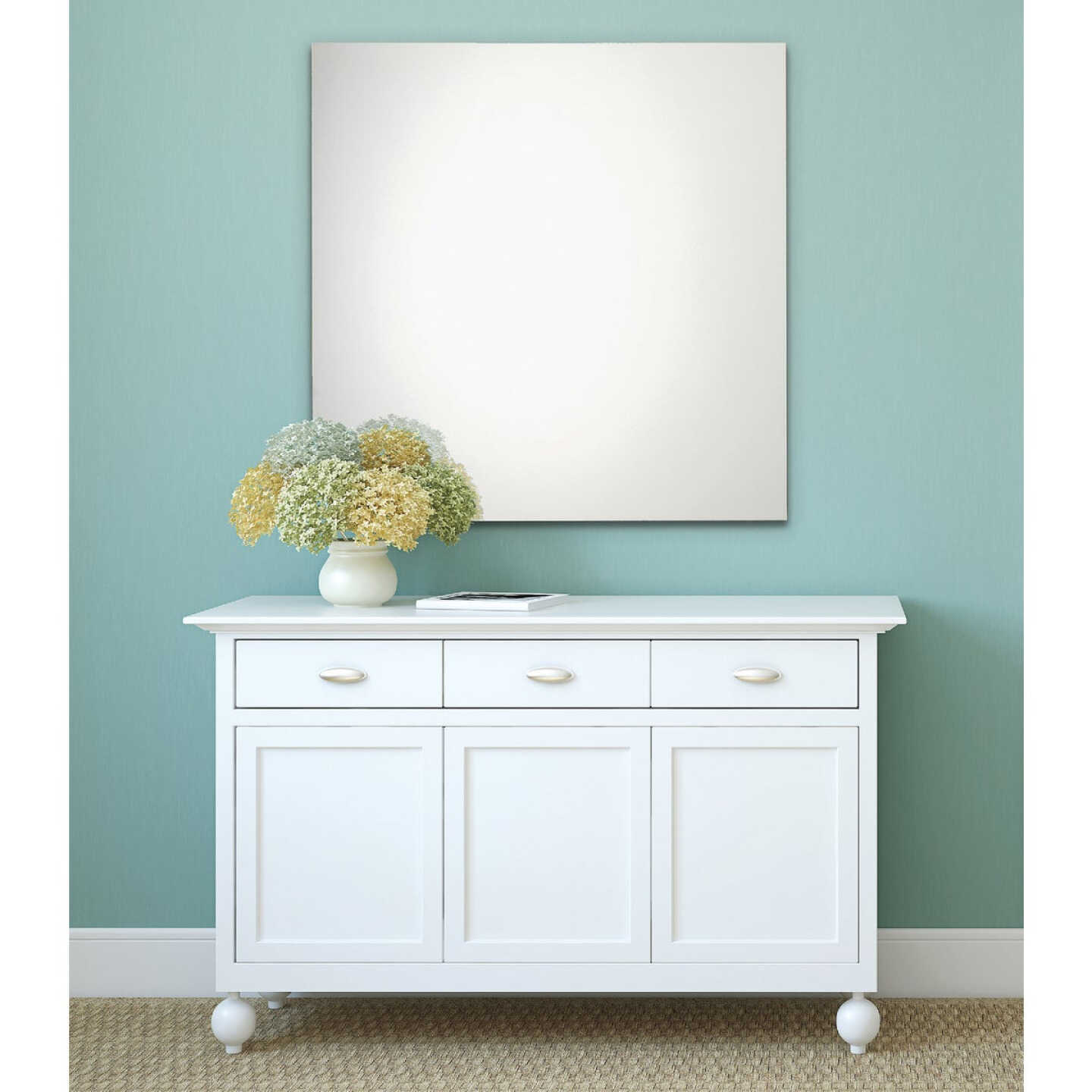 Erias Home Design 36 In. W. x 36 In. H. Frameless Polished Edge Wall Mirror Image 1