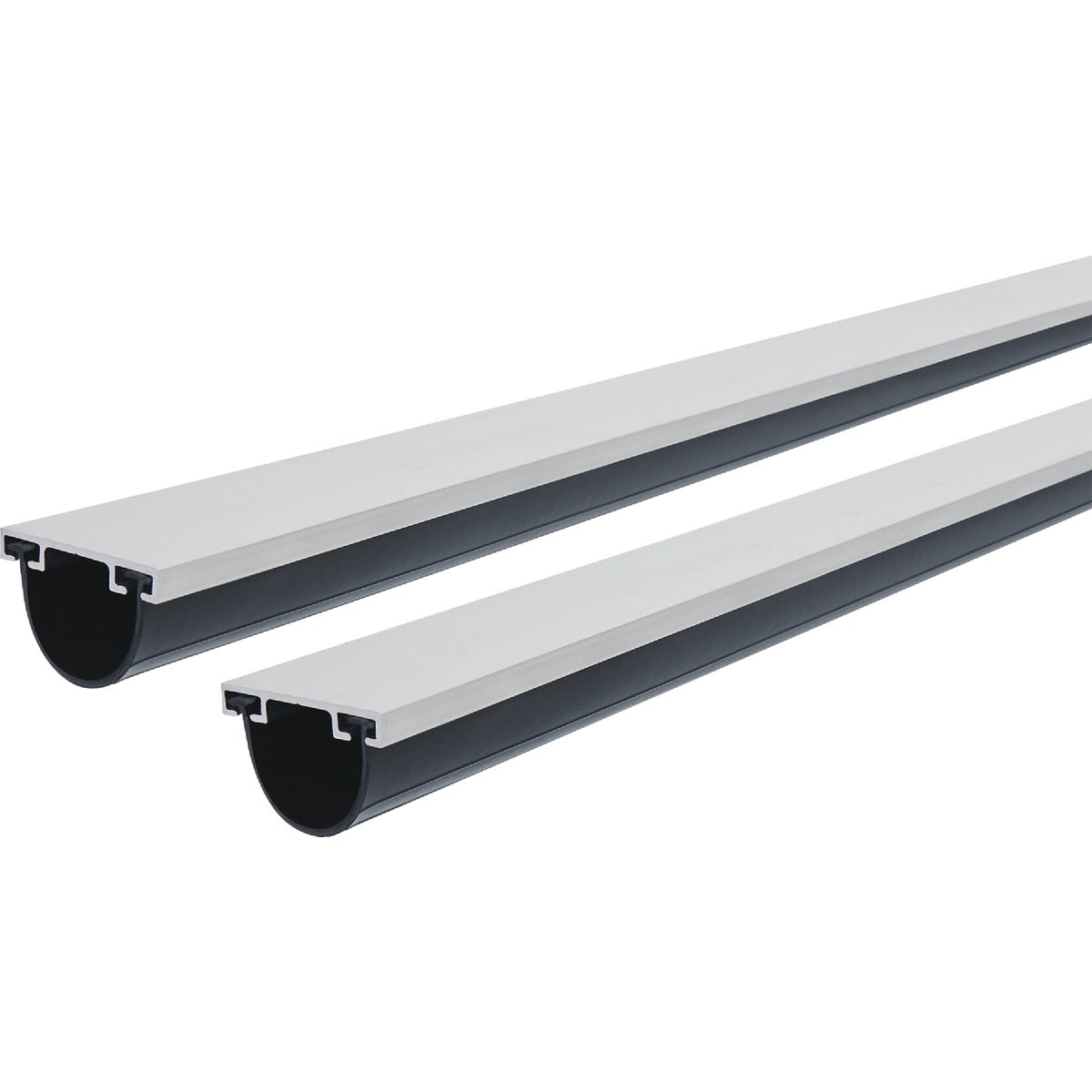 M-D Building Products 18 Ft. Black Aluminum and Vinyl Garage Door Bottom Seal