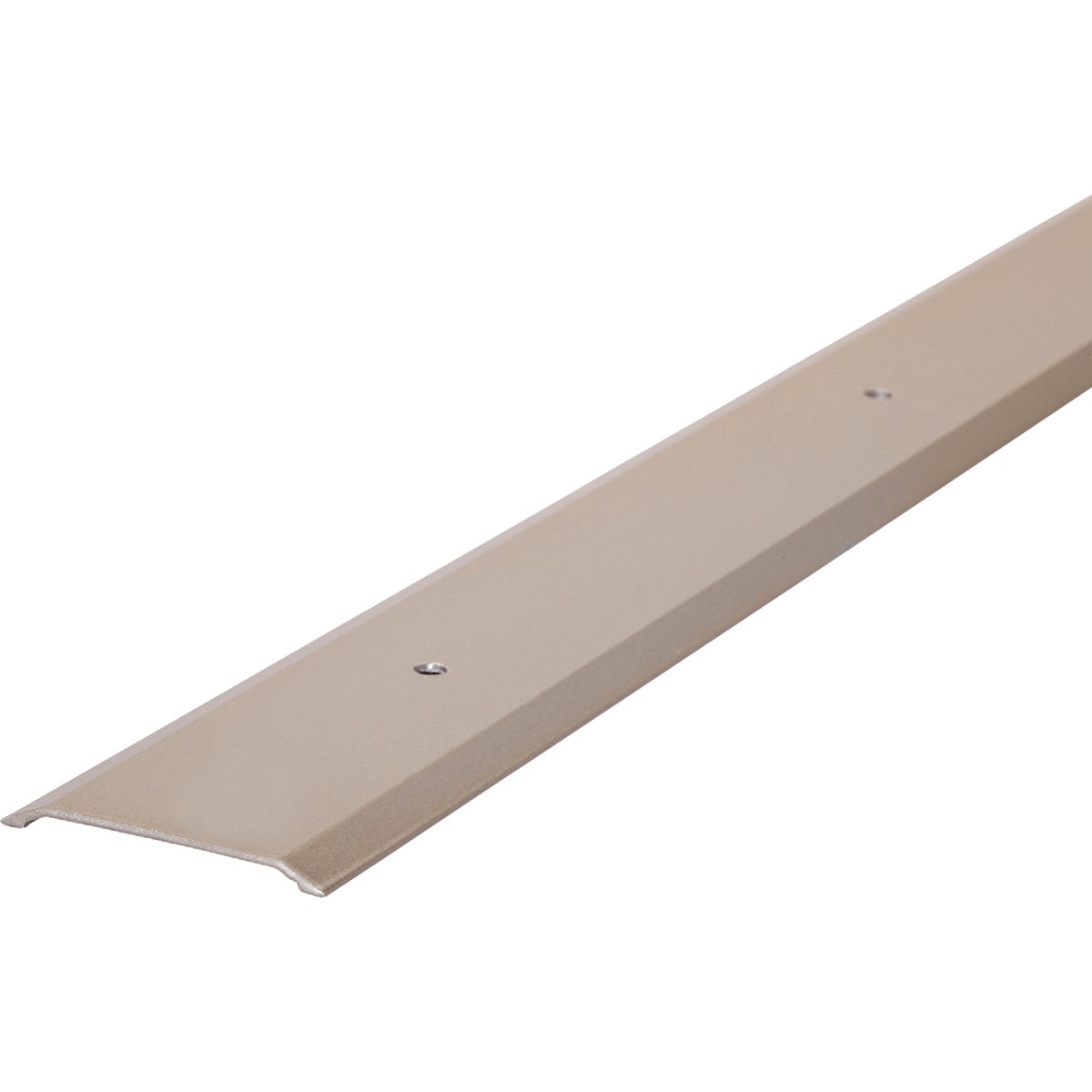 M-D Building Products 1-3/4 In. x 1/8 In. x 36 In. Satin Nickel Aluminum Flat Profile Threshold for Interior Doorways