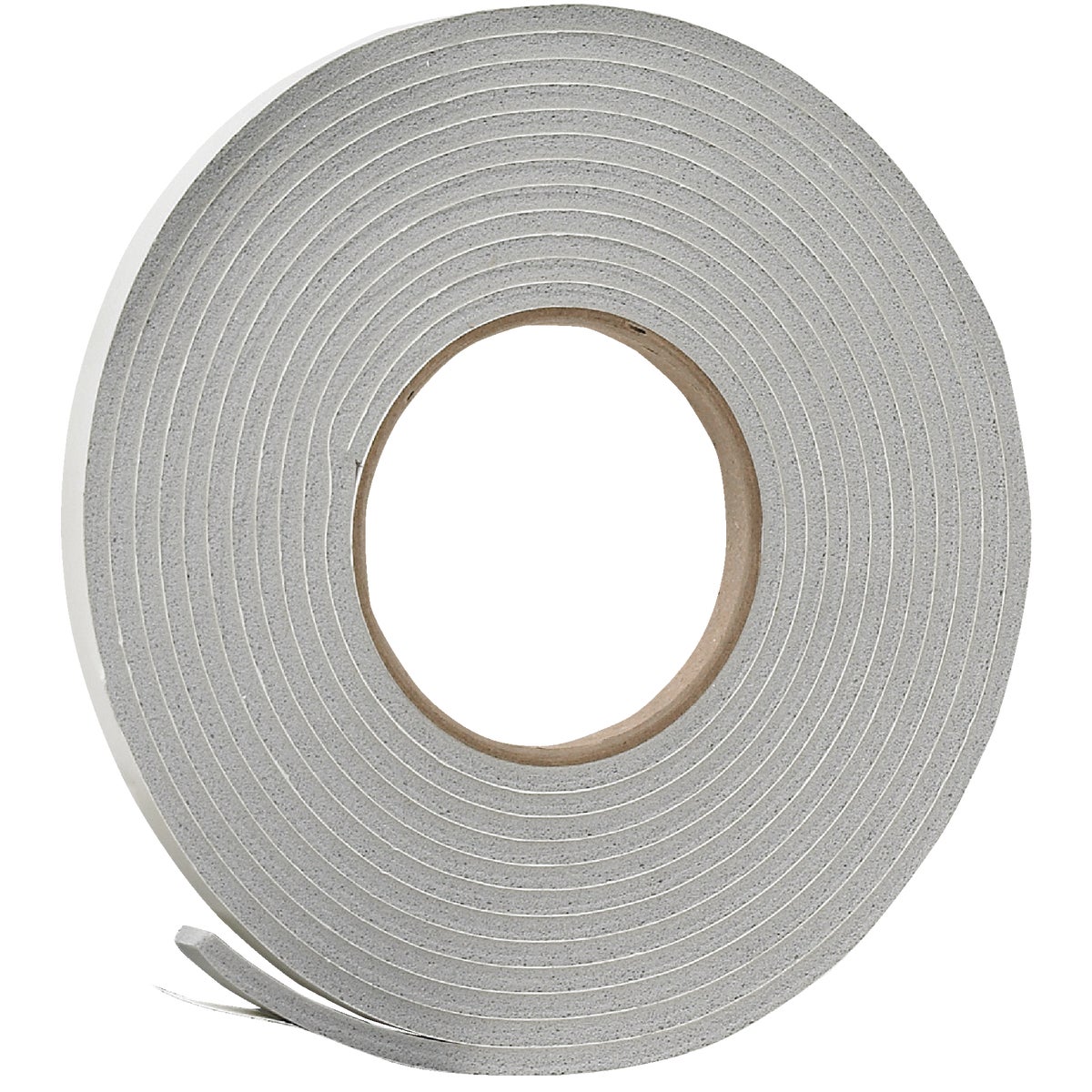 Do it 3/8 In. W x 3/16 In. T x 17 Ft. L Gray Vinyl Foam Weatherstrip Tape
