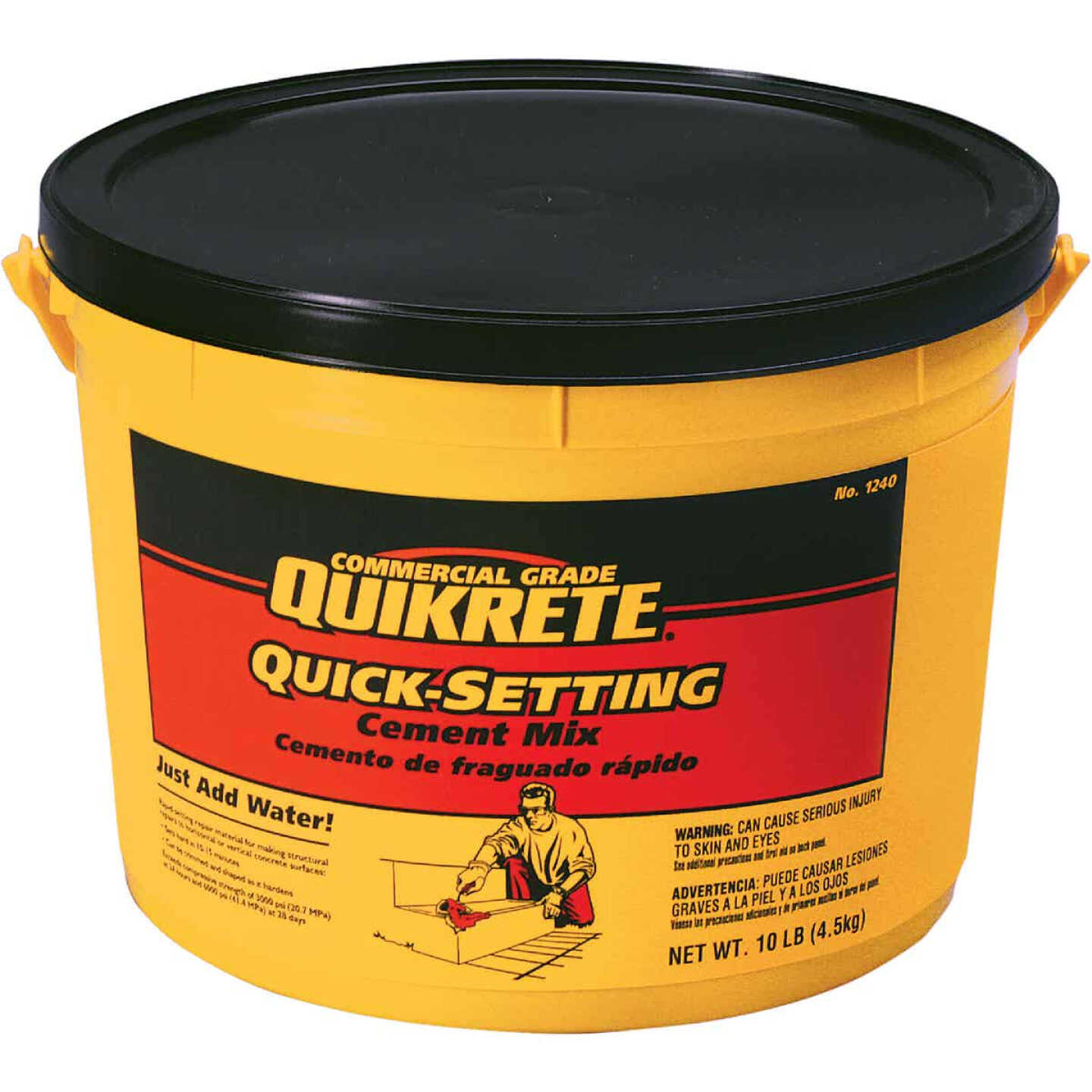 Quikrete Commercial Grade Quick Setting Cement Image 1