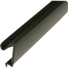 Prime-Line Make-2-Fit 9/16 In. x 72 In. Black Snap-In Rigid Vinyl Glass Spline Image 2