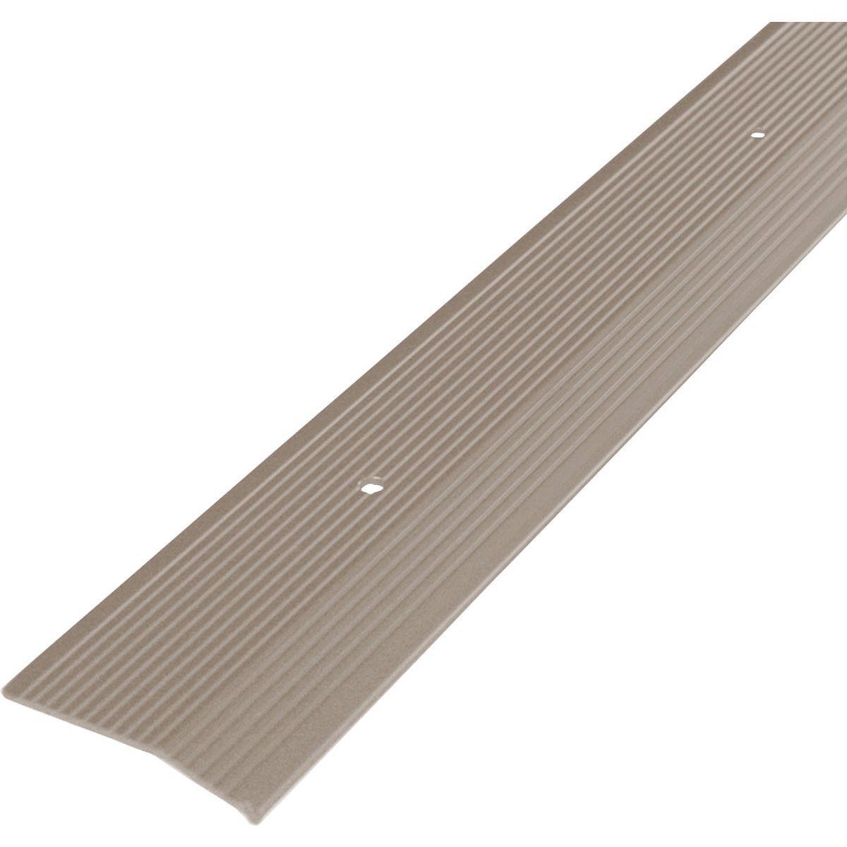 M-D Building Products 2 In. X 36 In. Pewter Aluminum Carpet Trim with Screw Nails