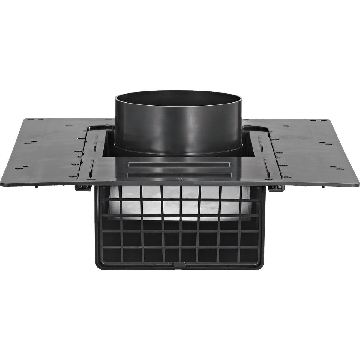 Lambro 4 In. Black ABS Plastic Exhaust Roof Vent Image 4