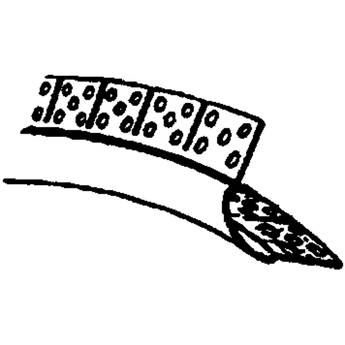 ClarkDietrich 10 Ft. Vinyl Bullnose Archway Corner Bead (Qty = 35 Pcs.)