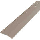 M-D Building Products 2 In. X 72 In. Pewter Aluminum Carpet Trim with Screw Nails Image 1