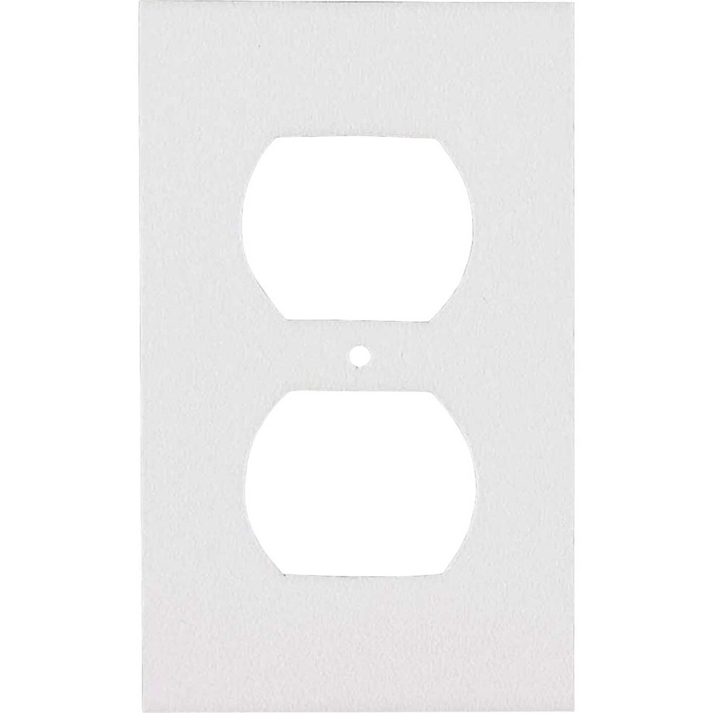 M-D Building Products White Outlet Sealers for Standard & GFCI Outlets, (6-Pack) Image 1