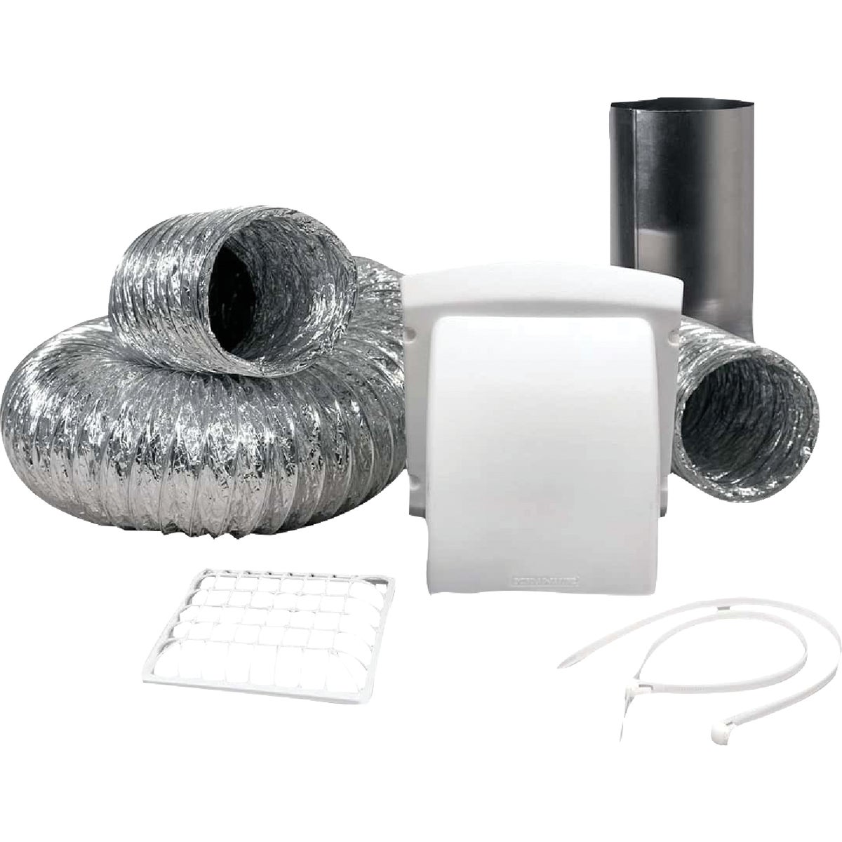 Dundas Jafine White Gas or Electric Dryer Vent Kit (4-Piece) Image 5