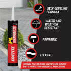 Loctite Pl Self-Leveling Sealant 10 Oz Limestone Gray Concrete Sealant Image 5