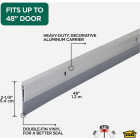 M-D Building Products 0.25 In. 48 In. Silver Door Sweep Image 2