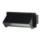 Broan-Nutone 3-1/4 In. x 10 In. Black Galvanized Steel Wall Vent Cap Image 1