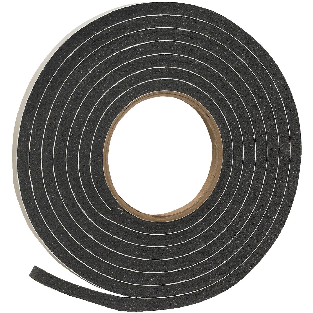 Do it Best 3/8 In. x 5/15 In. T x 10 Ft. L Black Rubber Foam Weatherstrip Tape Image 3