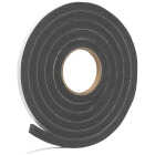 Do it Best 1/2 In. W x 9/16 In. T x 10 Ft. L Black Rubber Foam Weatherstrip Tape Image 3