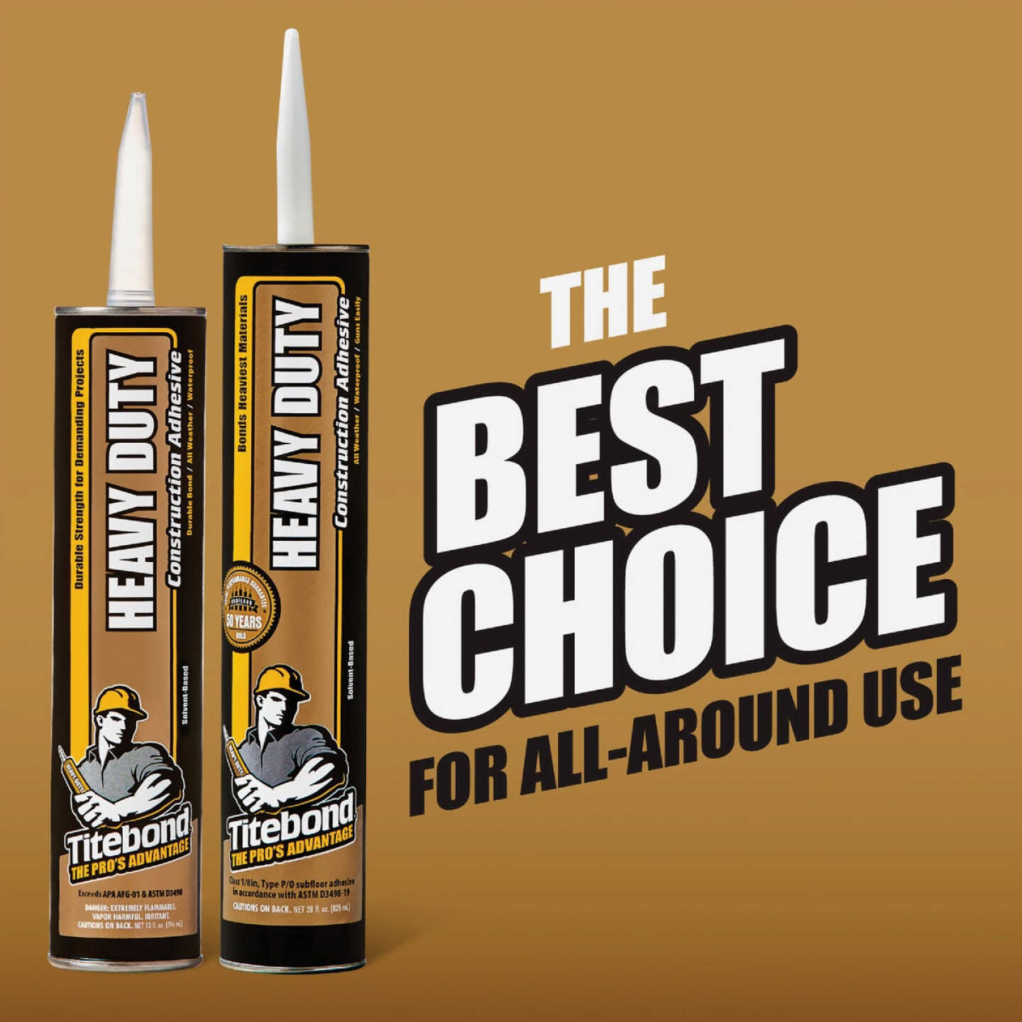 Titebond 28 Oz. Heavy Duty Construction Adhesive Image 2