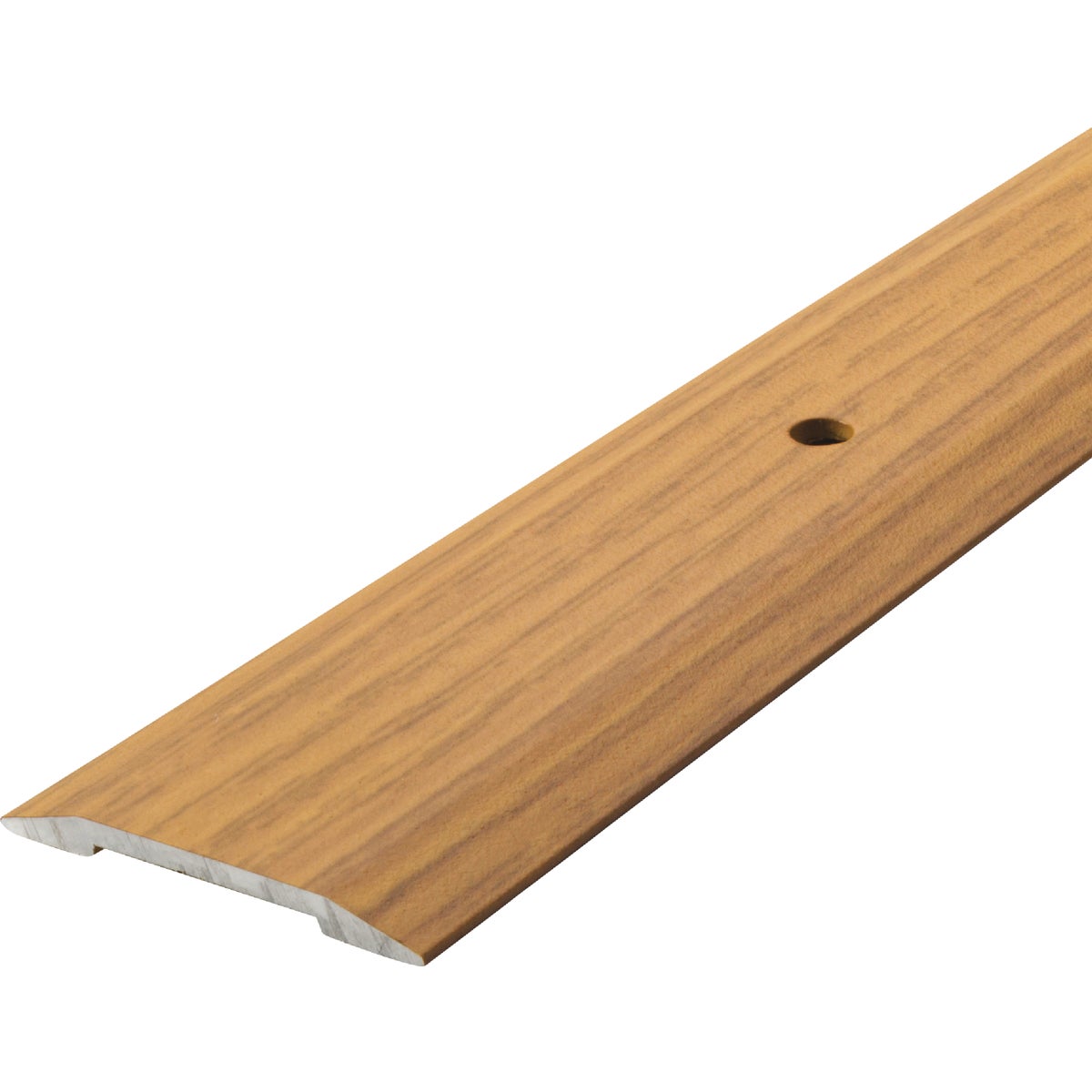 M-D Building Products Metal Decor 1-1/4 In. x 72 In. Oak Aluminum Seam Binder with Screw Nails Image 7