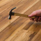 M-D Building Products Metal Decor 1-1/4 In. x 72 In. Oak Aluminum Seam Binder with Screw Nails Image 5