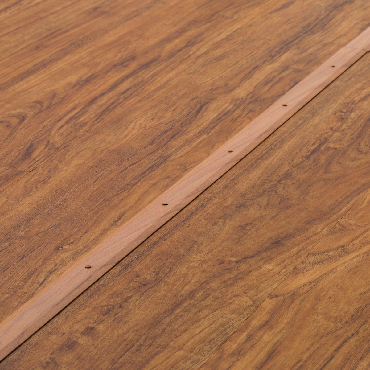 M-D Building Products Metal Decor 1-1/4 In. x 72 In. Cherry Aluminum Seam Binder with Screw Nails Image 4