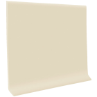 Roppe 2-1/2 In. x 4 Ft. Almond Vinyl Dryback Wall Cove Base Image 1