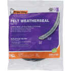 Frost King Gray 5/8 In. x 3/16 In. x 17 Ft. Felt Weatherstrip Image 2