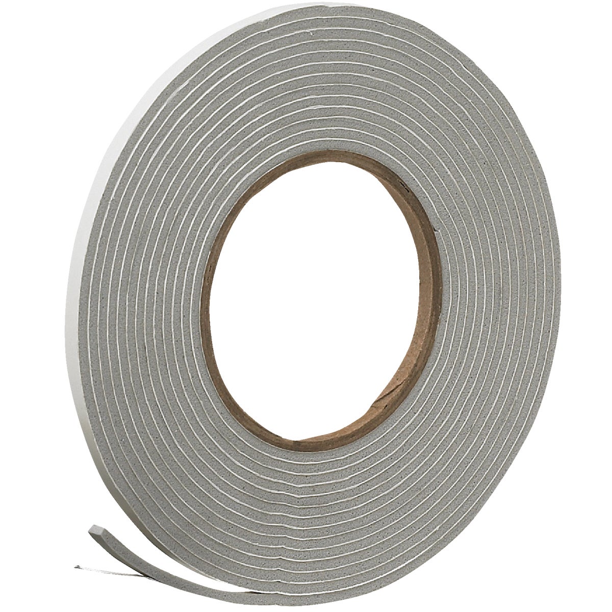 Do it 1/4 In. W x 1/8 In. T x 17 Ft. L Gray Vinyl Foam Weatherstrip Tape