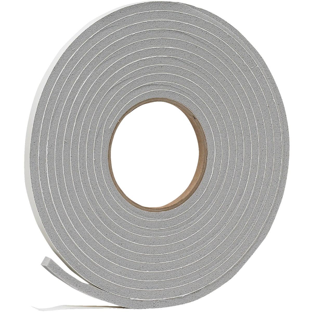 Do it 3/8 In. W x 1/8 In. T x 17 Ft. L Gray Vinyl Foam Weatherstrip Tape