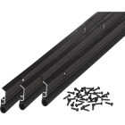 M-D Building Products Bronze Aluminum and Vinyl Screw-on Top and Sides Door Seal Kit Image 6
