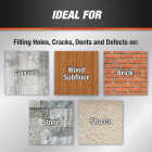 Dap 5 Lb. Concrete Patcher & Resurfacer Dry Mix, Gray Image 4