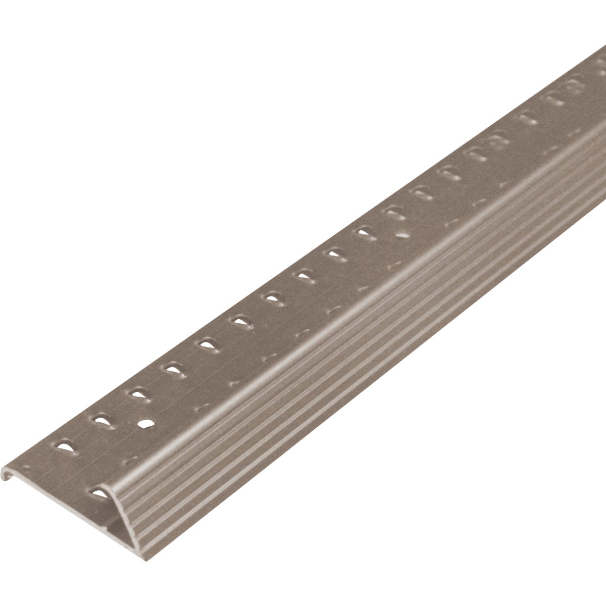 M-D Building Products Pewter 1-3/8 In. x 3 Ft. Aluminum Carpet Gripper