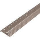 M-D Building Products Pewter 1-3/8 In. x 6 Ft. Aluminum Carpet Gripper Image 1